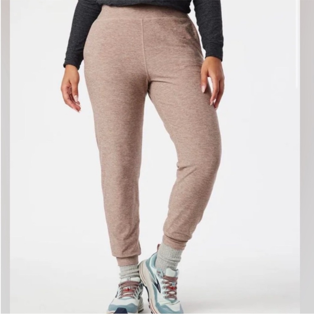 NWT OUTDOOR VOICES Brown All Day Cloudknit Joggers - Mocha Size XXXL